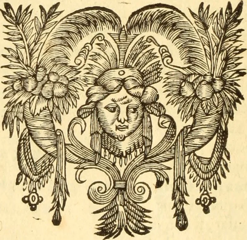 An illustration from Jacobi Cuiacii ic. praestantissimi Opera omnia in decem tomos distributa : quibus continentur tam priora, sive quæ ipse superstes edi curauit; quam posteriora, sive quae post obitum eius edita sunt, vel nunc primum prodeunt, 1658, leaf 725