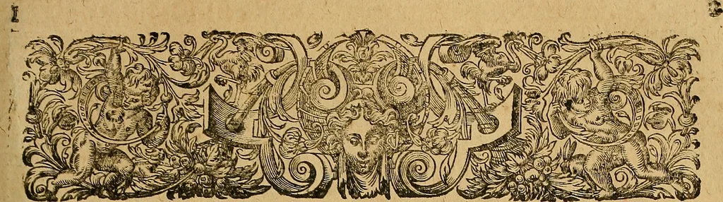 An illustration from Jacobi Cuiacii ic. praestantissimi Opera omnia in decem tomos distributa : quibus continentur tam priora, sive quæ ipse superstes edi curauit; quam posteriora, sive quae post obitum eius edita sunt, vel nunc primum prodeunt, 1658, leaf 444