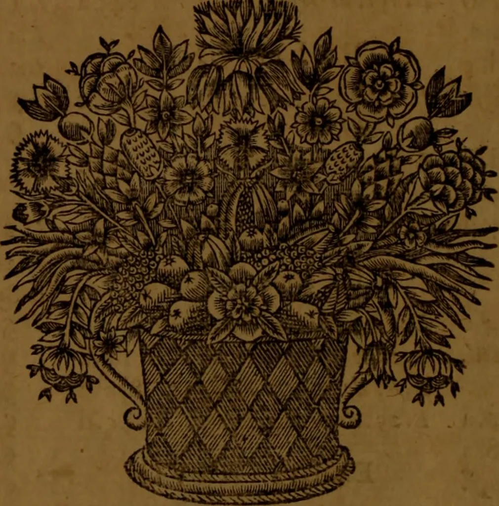 An illustration from Jacobi Cuiacii ic. praestantissimi Opera omnia in decem tomos distributa : quibus continentur tam priora, sive quæ ipse superstes edi curauit; quam posteriora, sive quae post obitum eius edita sunt, vel nunc primum prodeunt, 1658, leaf 15