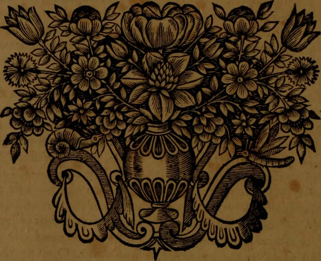 An illustration from Jacobi Cuiacii ic. praestantissimi Opera omnia in decem tomos distributa : quibus continentur tam priora, sive quæ ipse superstes edi curauit; quam posteriora, sive quae post obitum eius edita sunt, vel nunc primum prodeunt, 1658, leaf 653