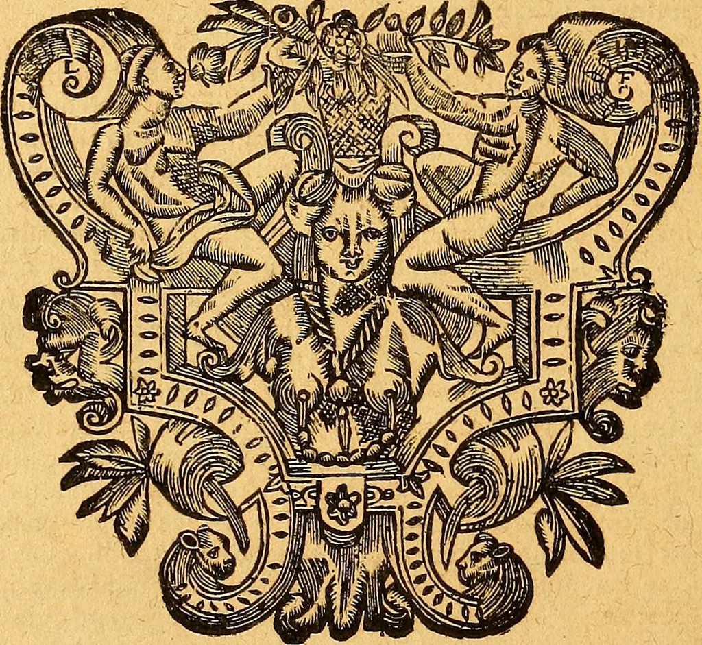 An illustration from Jacobi Cuiacii ic. praestantissimi Opera omnia in decem tomos distributa : quibus continentur tam priora, sive quæ ipse superstes edi curauit; quam posteriora, sive quae post obitum eius edita sunt, vel nunc primum prodeunt, 1658, leaf 659
