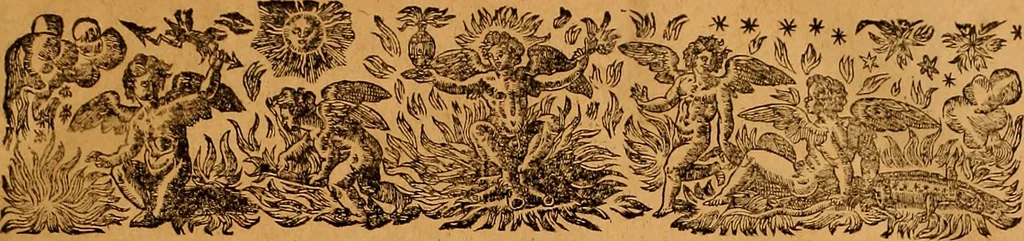 An illustration from Jacobi Cuiacii ic. praestantissimi Opera omnia in decem tomos distributa : quibus continentur tam priora, sive quæ ipse superstes edi curauit; quam posteriora, sive quae post obitum eius edita sunt, vel nunc primum prodeunt, 1658, leaf 34
