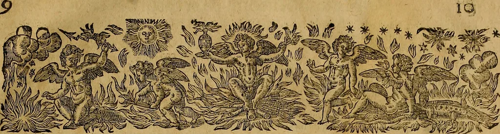 An illustration from Jacobi Cuiacii ic. praestantissimi Opera omnia in decem tomos distributa : quibus continentur tam priora, sive quæ ipse superstes edi curauit; quam posteriora, sive quae post obitum eius edita sunt, vel nunc primum prodeunt, 1658, leaf 26