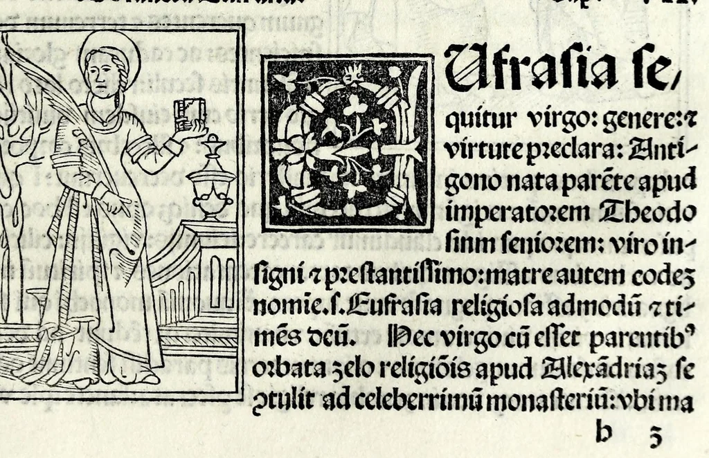 An illustration from Jacobi Gualle jureconsulti Papie sanctuarium, 1505, leaf 129