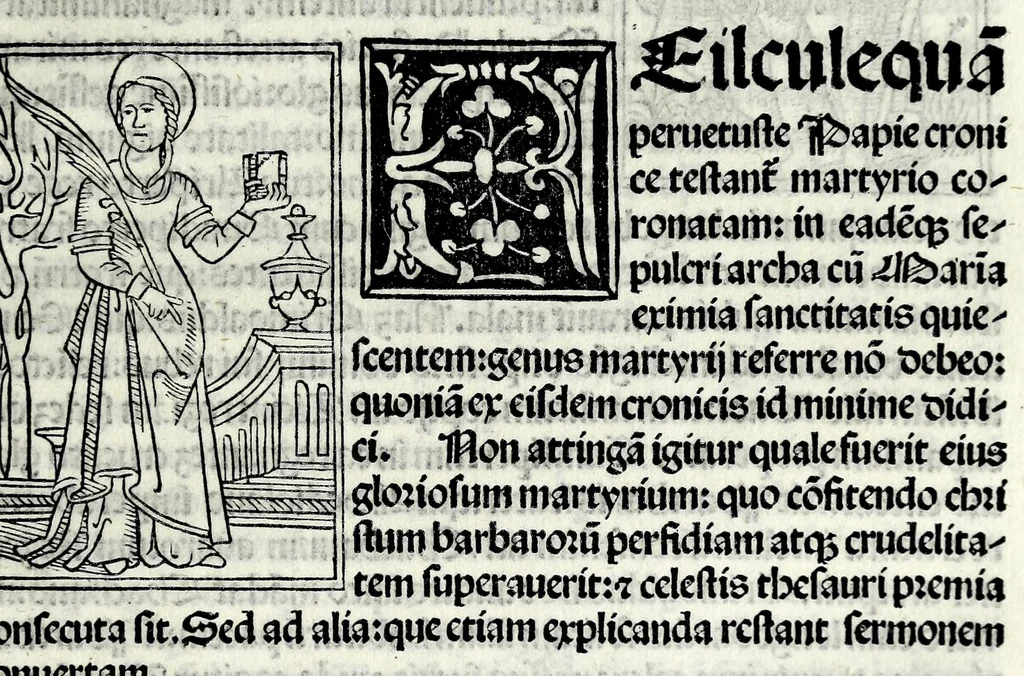 An illustration from Jacobi Gualle jureconsulti Papie sanctuarium, 1505, leaf 143