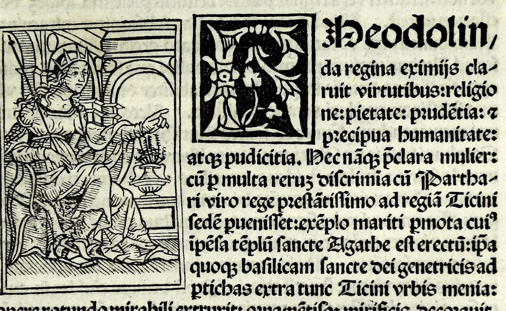 An illustration from Jacobi Gualle jureconsulti Papie sanctuarium, 1505, leaf 157