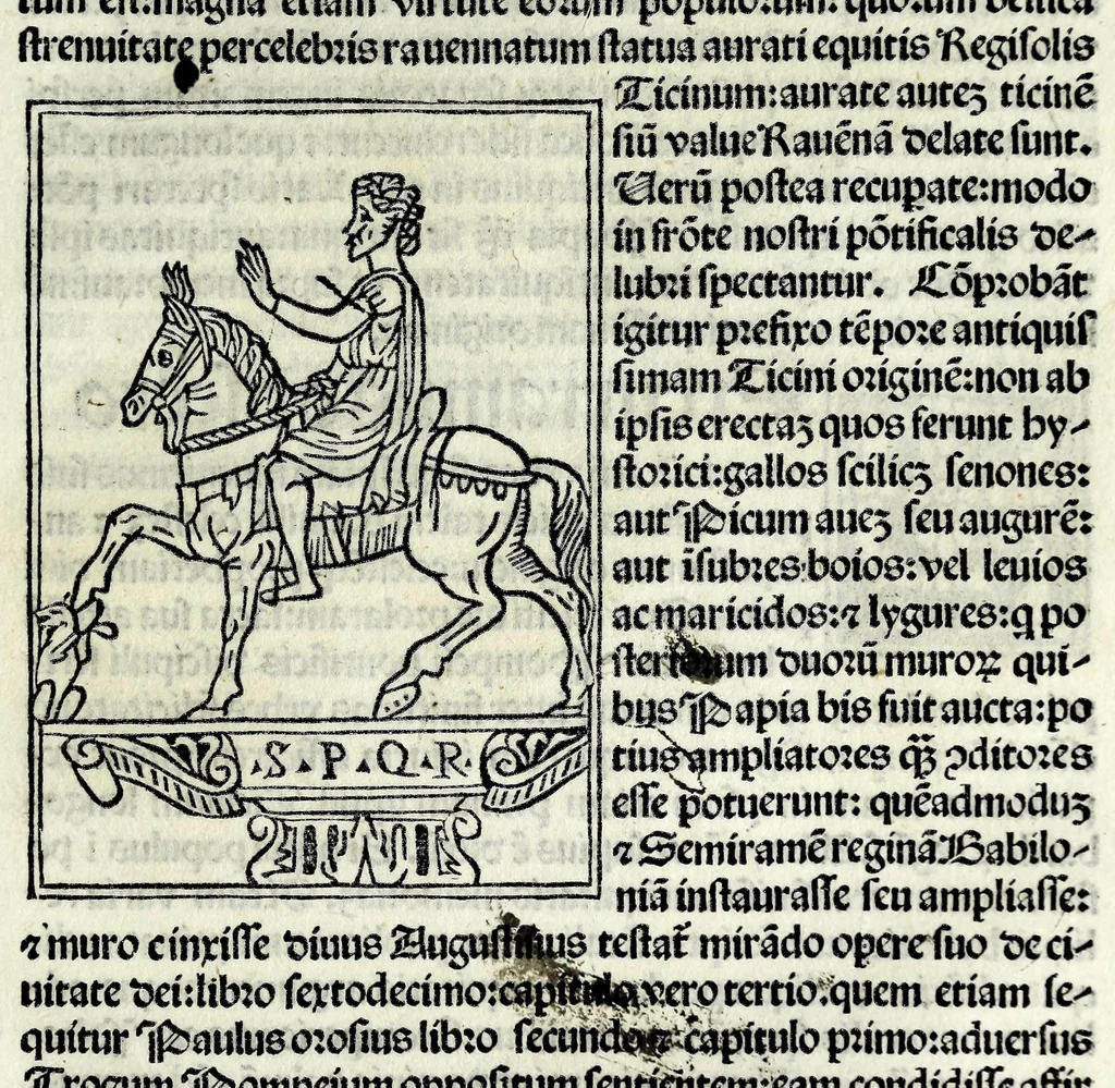 An illustration from Jacobi Gualle jureconsulti Papie sanctuarium, 1505, leaf 185