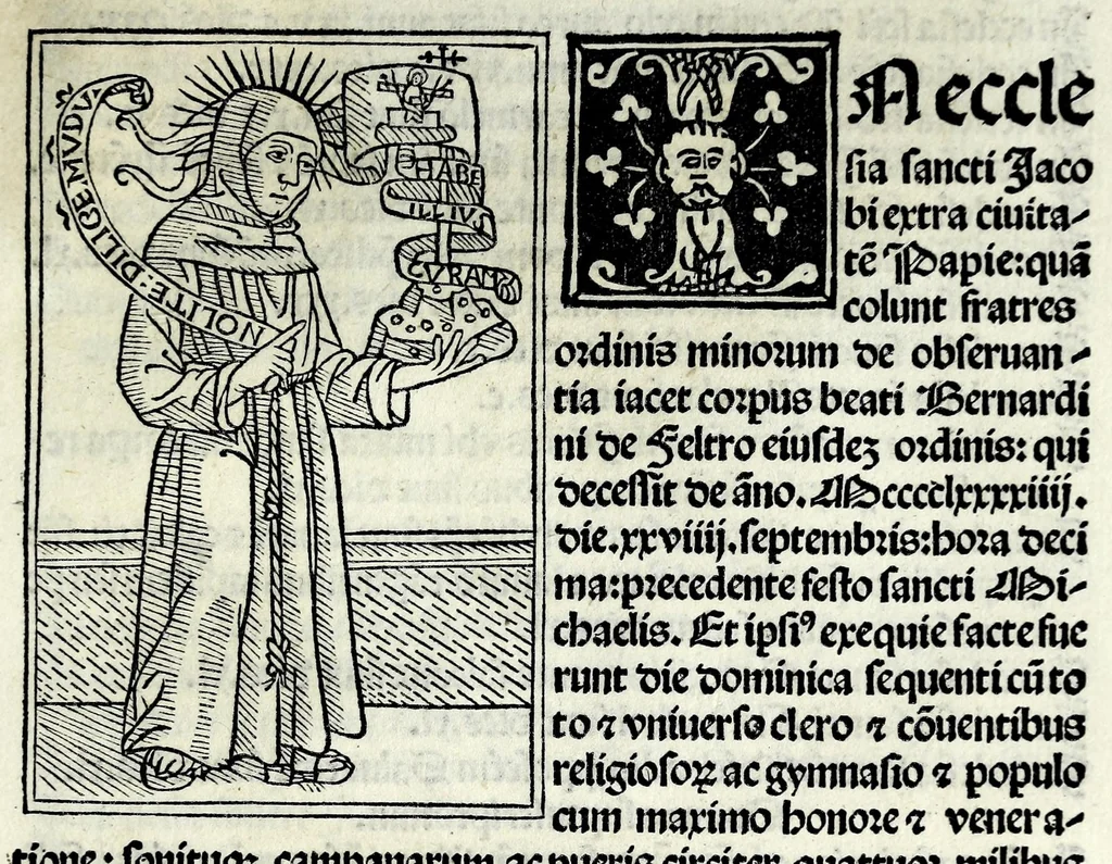An illustration from Jacobi Gualle jureconsulti Papie sanctuarium, 1505, leaf 197
