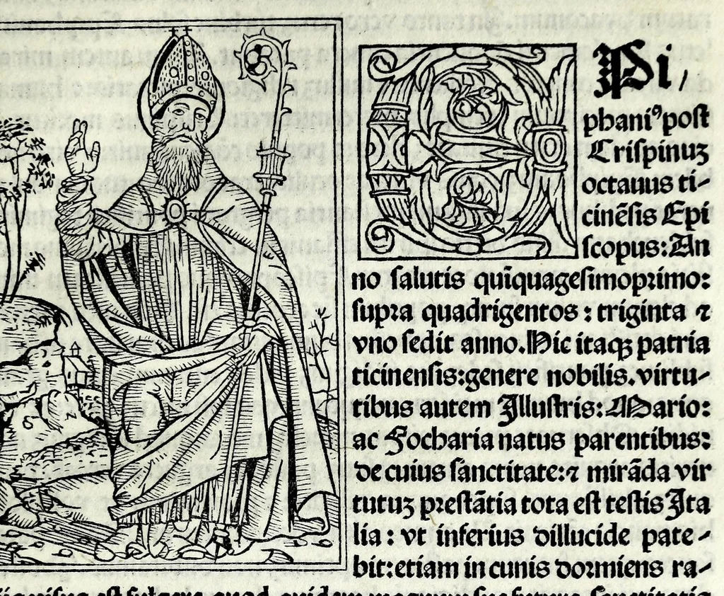 An illustration from Jacobi Gualle jureconsulti Papie sanctuarium, 1505, leaf 63