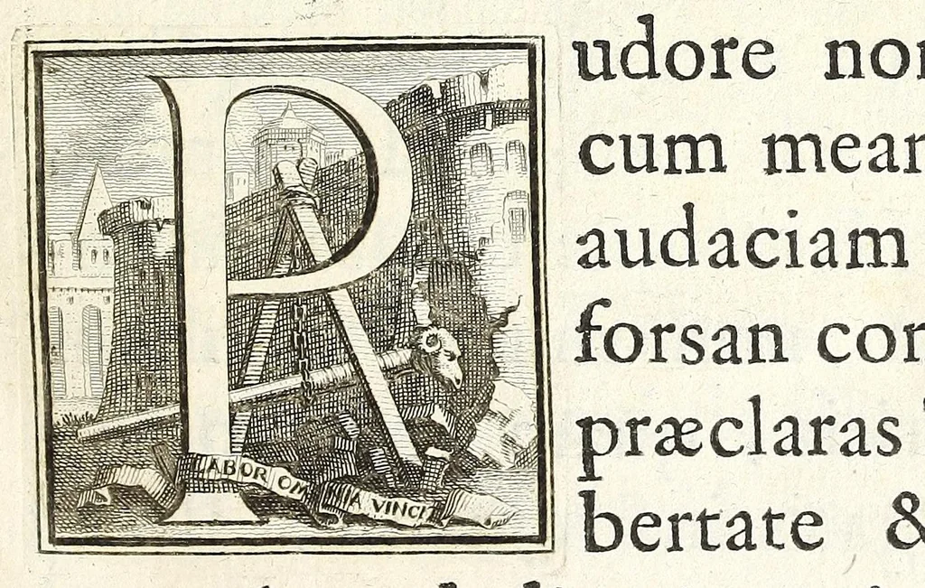 An illustration from Jacobi Tollii epistolae itinerariae : ex auctoris schedis postumis recensitae, suppletae, digestae : annotationibus, observationibus & figuris adornatae, 1700, leaf 11