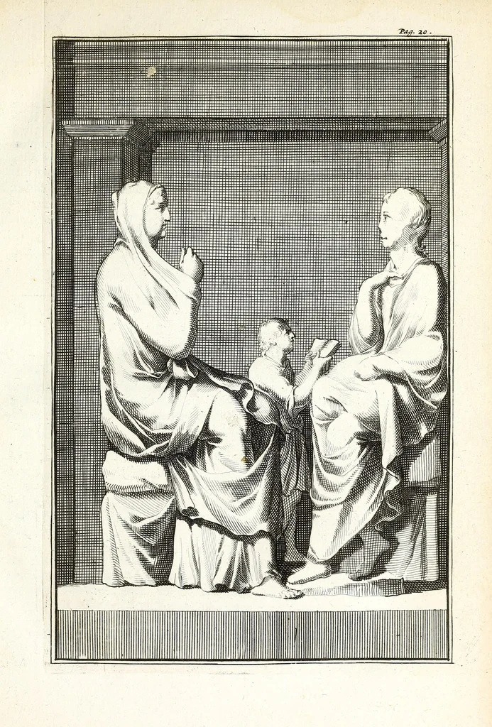 An illustration from Jacobi Tollii epistolae itinerariae : ex auctoris schedis postumis recensitae, suppletae, digestae : annotationibus, observationibus & figuris adornatae, 1700, leaf 47