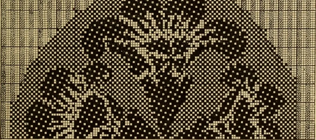 An illustration from Jacquard mechanism and harness mounting, 1912, leaf 208