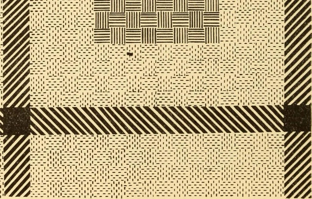 An illustration from Jacquard mechanism and harness mounting, 1912, leaf 231