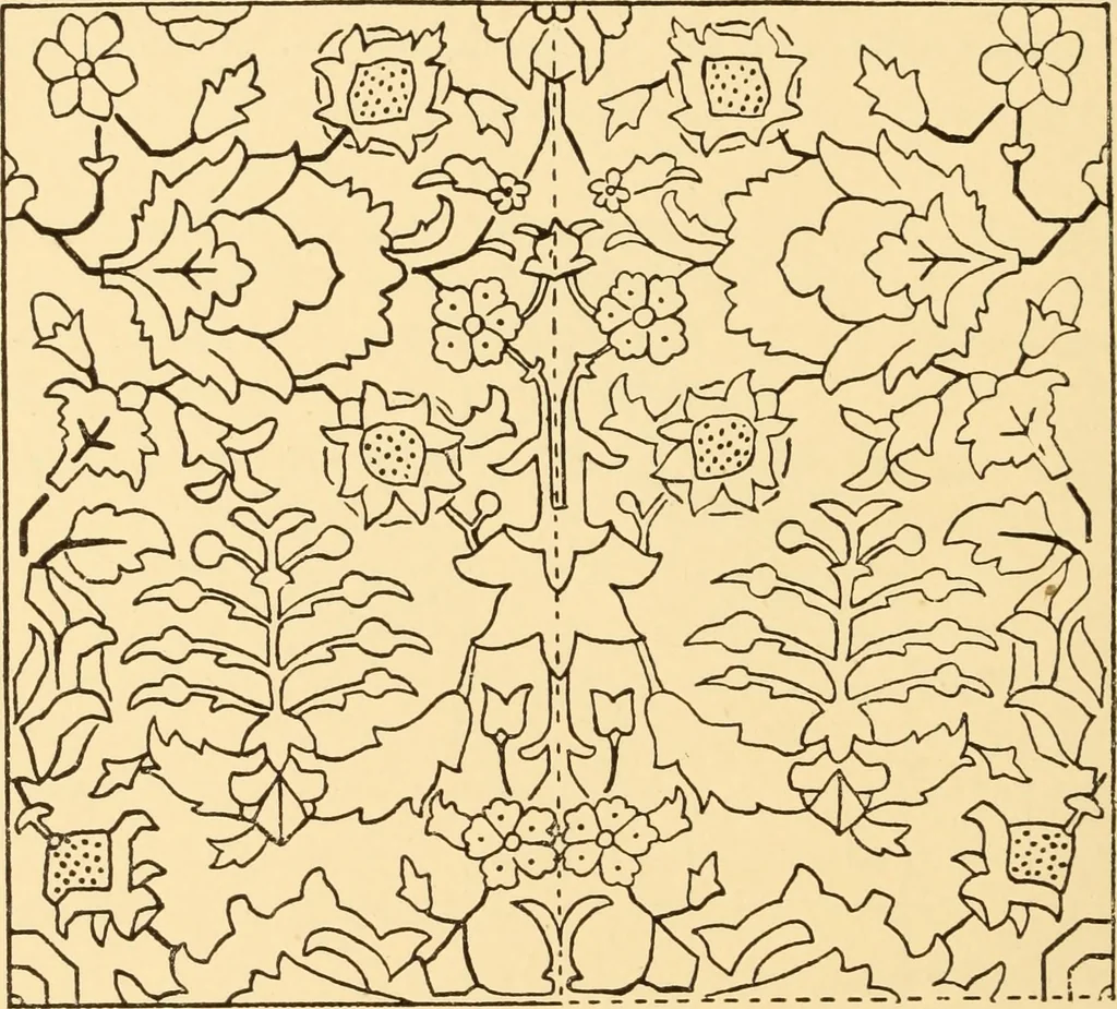 An illustration from Jacquard mechanism and harness mounting, 1912, leaf 281