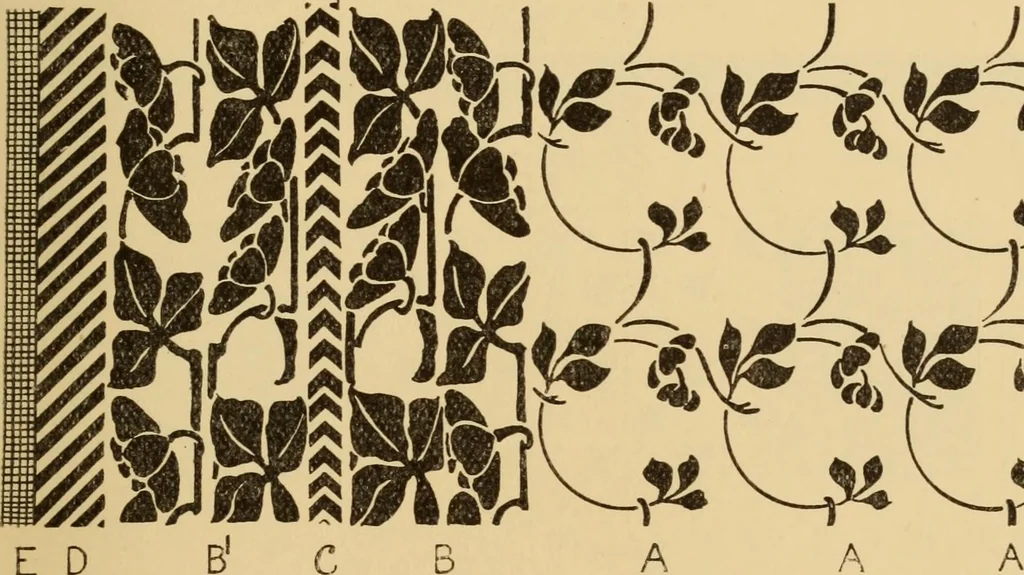 An illustration from Jacquard mechanism and harness mounting, 1912, leaf 292