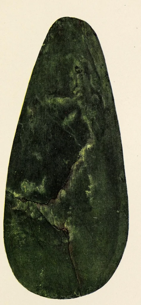 An illustration from Jade in British Columbia and Alaska, and its use by the natives, 1923, leaf 143