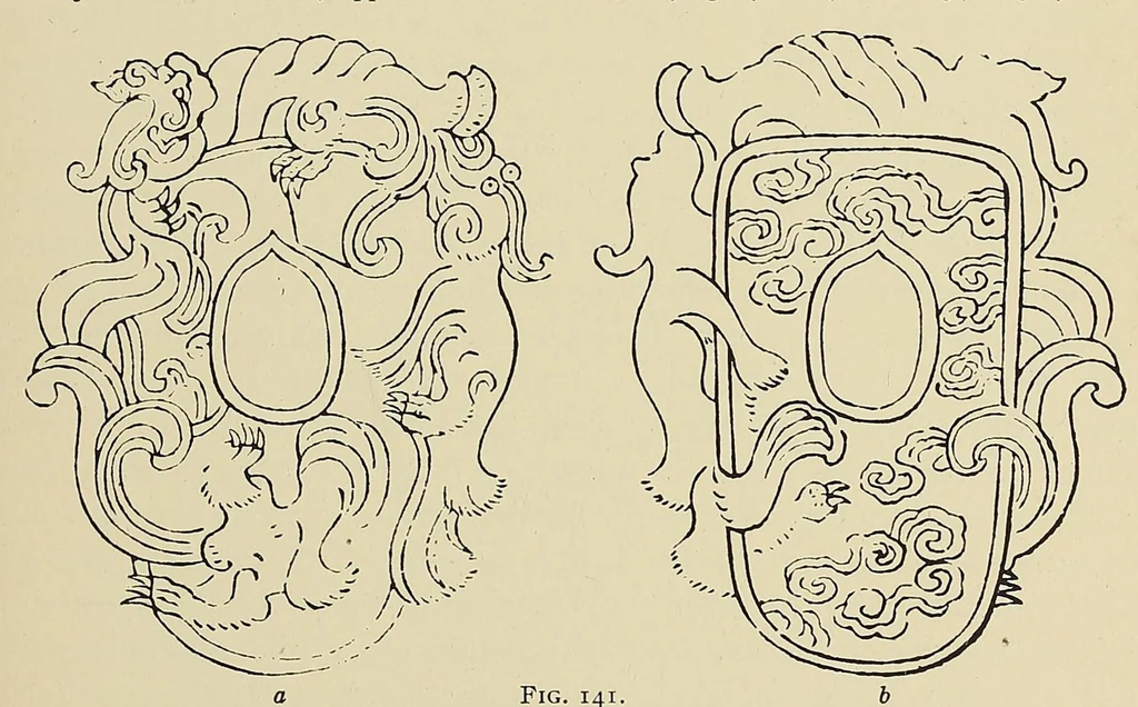 An illustration from Jade : a study in Chinese archaeology and religion, 1912, leaf 335