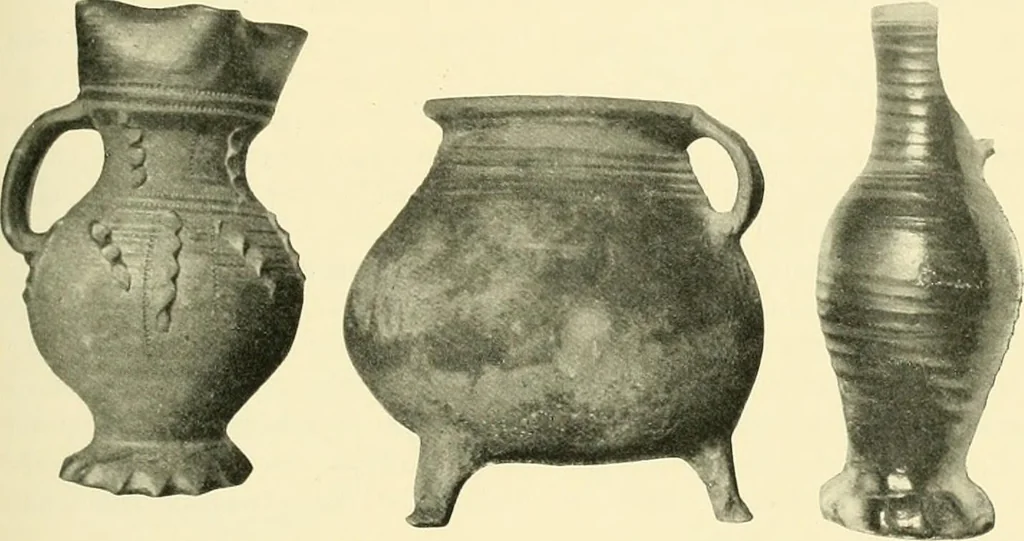 An illustration from Jahrbuch der hamburgischen Wissenschaftlichen Anstalten, 1883, leaf 190