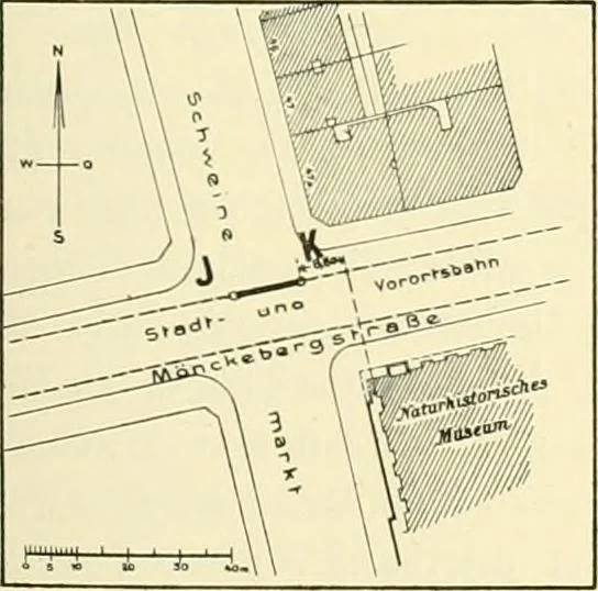 An illustration from Jahrbuch der hamburgischen Wissenschaftlichen Anstalten, 1883, leaf 192