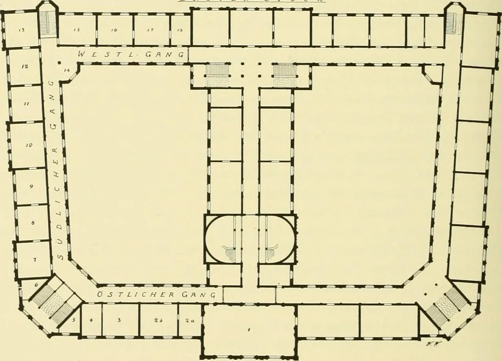 An illustration from Jahrbuch der hamburgischen Wissenschaftlichen Anstalten, 1883, leaf 249