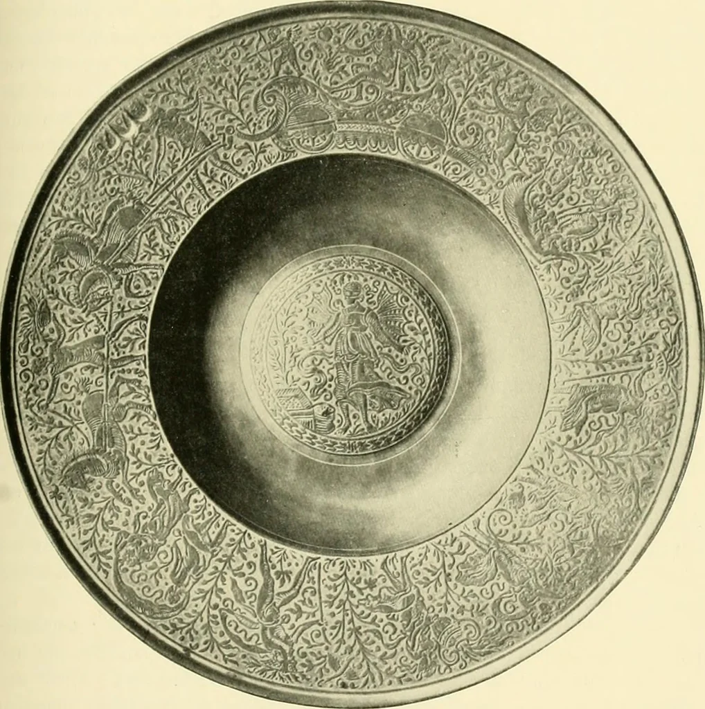 An illustration from Jahrbuch der hamburgischen Wissenschaftlichen Anstalten, 1883, leaf 286