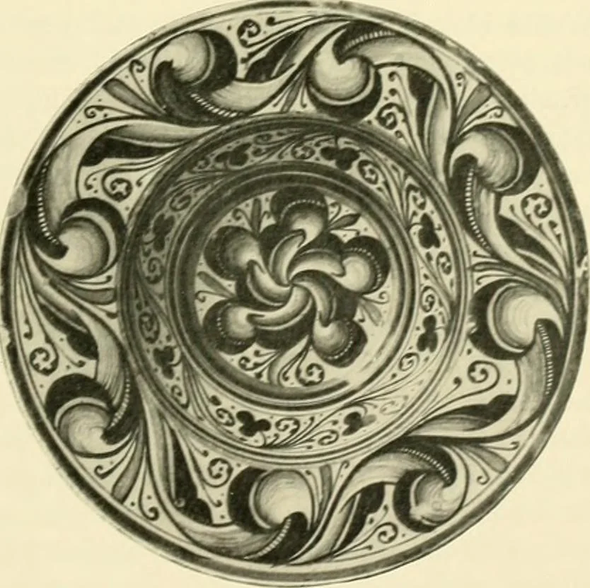 An illustration from Jahrbuch der hamburgischen Wissenschaftlichen Anstalten, 1883, leaf 296