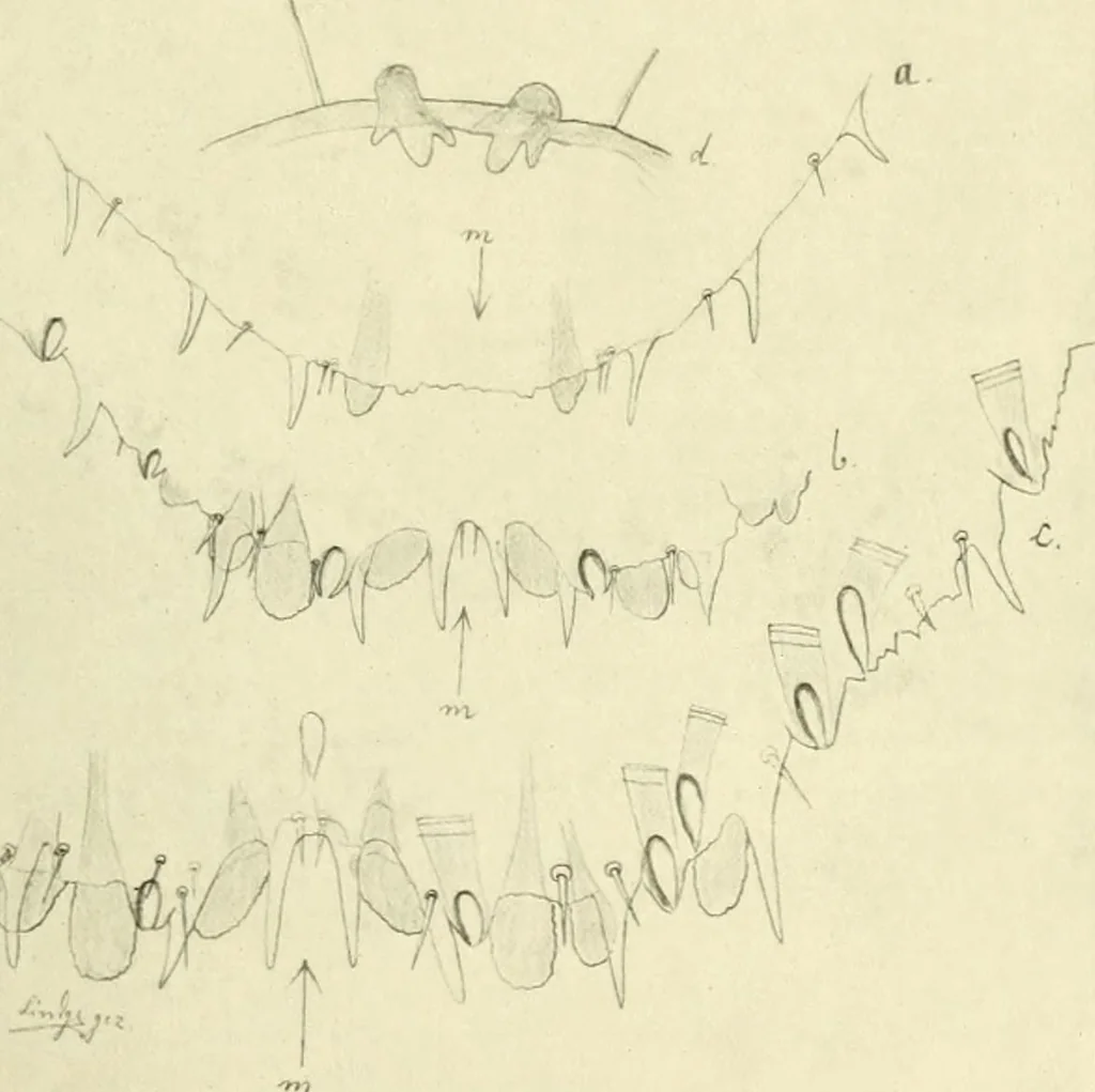 An illustration from Jahrbuch der hamburgischen Wissenschaftlichen Anstalten, 1883, leaf 944