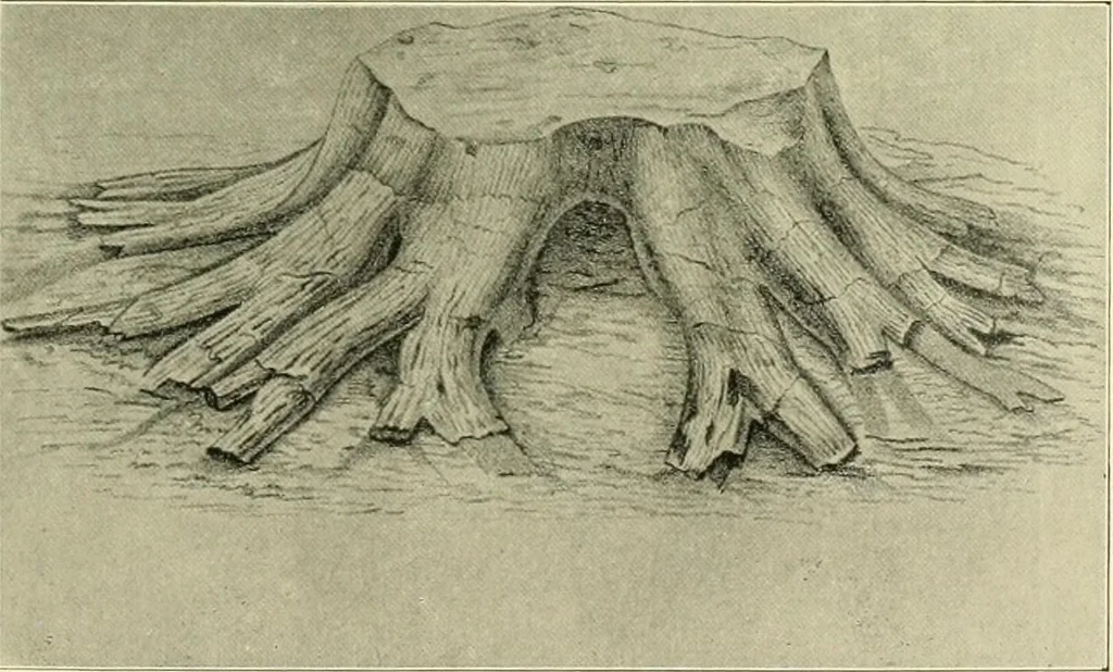 An illustration from Jahrbuch der hamburgischen Wissenschaftlichen Anstalten, 1883, leaf 992