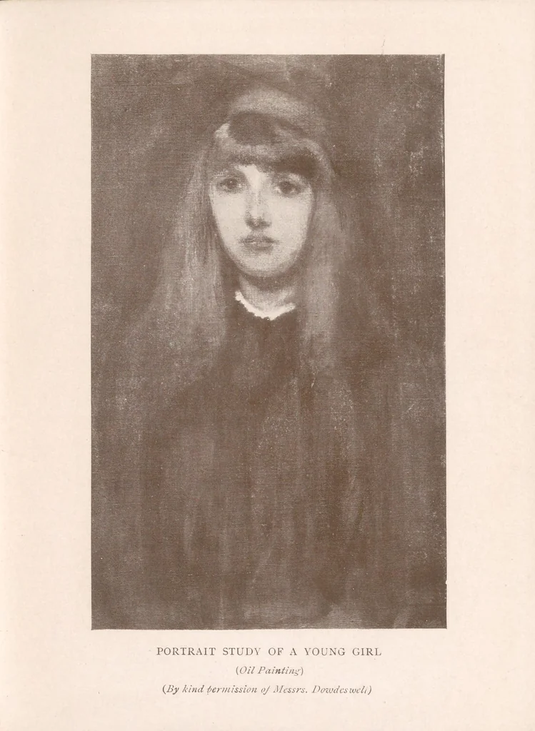 An illustration from James McNeill Whistler, 1905, leaf 87