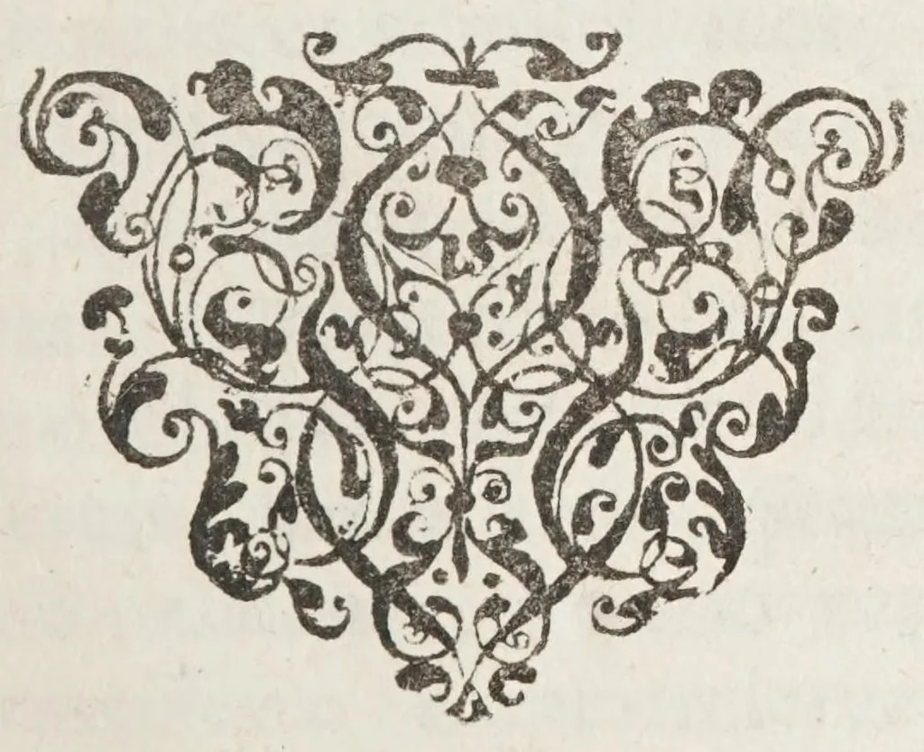 An illustration from Jani de Bisschop Chorus musarum : id est, elogia, poemata, epigrammata, echo, aenigmata, ludus poeticus, ars hermetica, &c, 1700, leaf 11