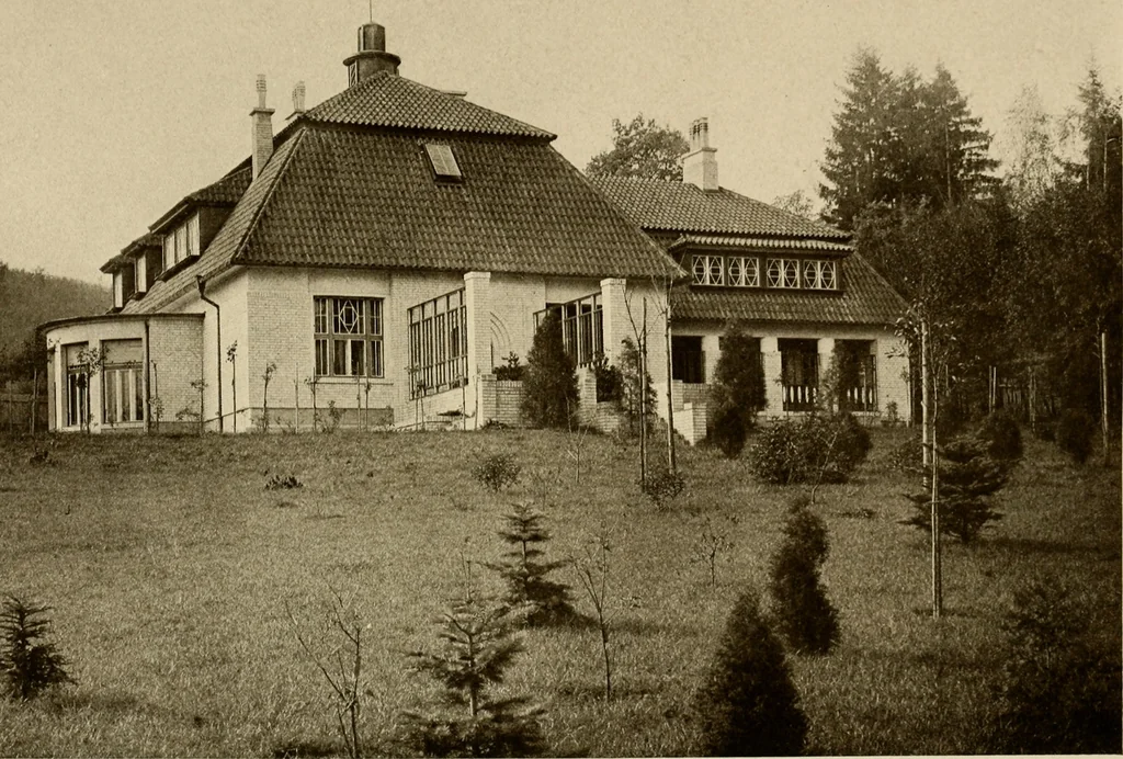 An illustration from Jan Kotera, 1922, leaf 34