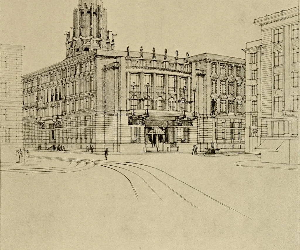 An illustration from Jan Kotera, 1922, leaf 54