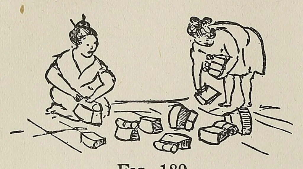 An illustration from Japan day by day, 1877, 1878-79, 1882-83, 1917, leaf 262