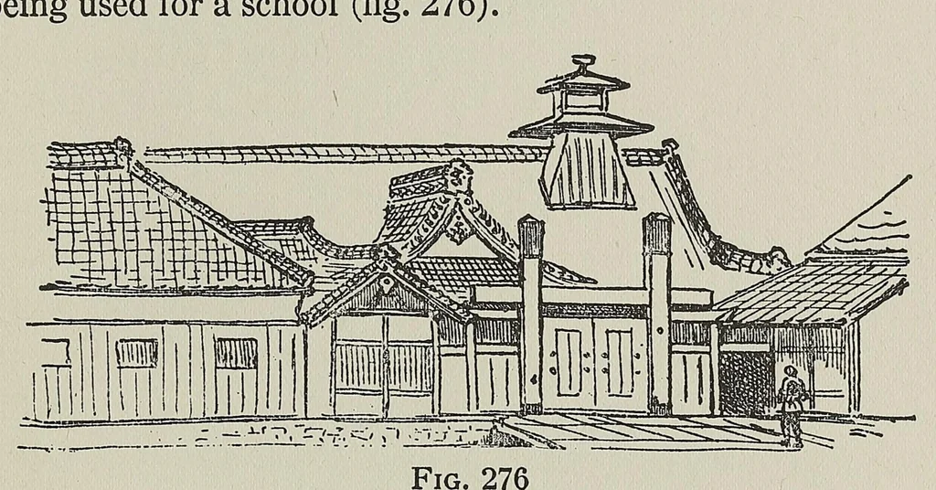 An illustration from Japan day by day, 1877, 1878-79, 1882-83, 1917, leaf 357