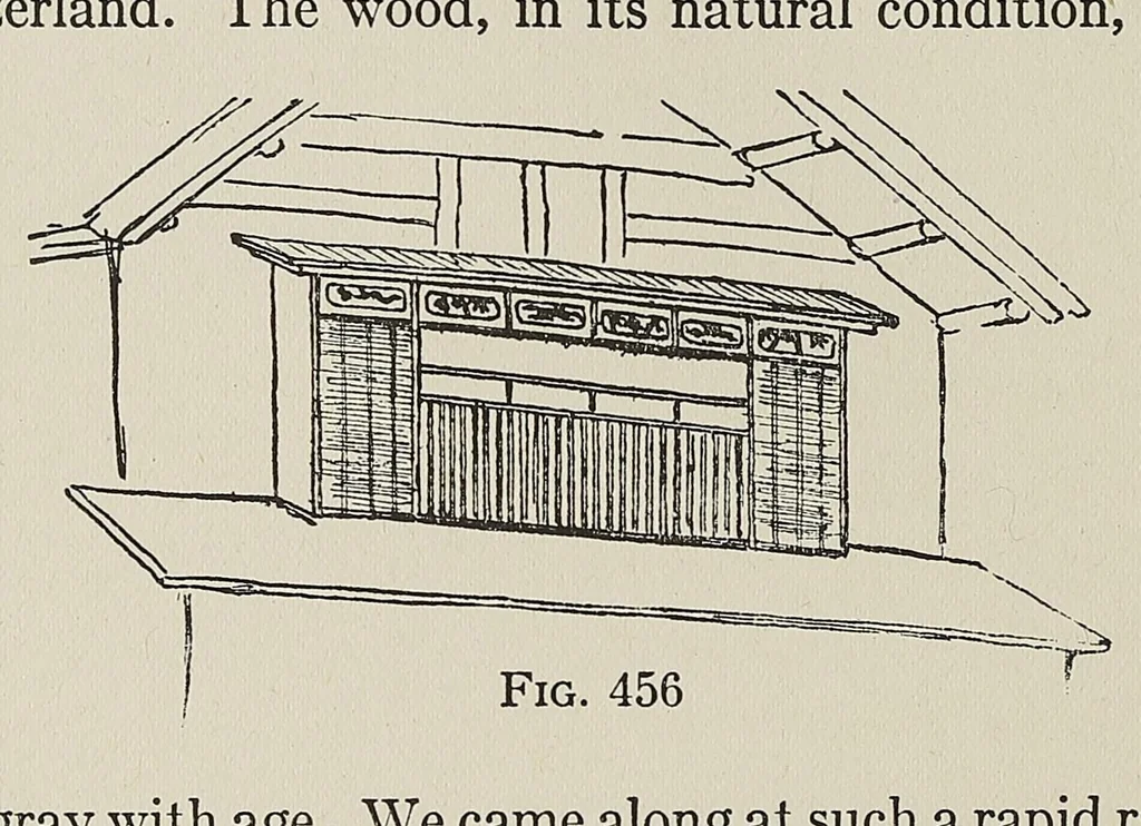 An illustration from Japan day by day, 1877, 1878-79, 1882-83, 1917, leaf 84