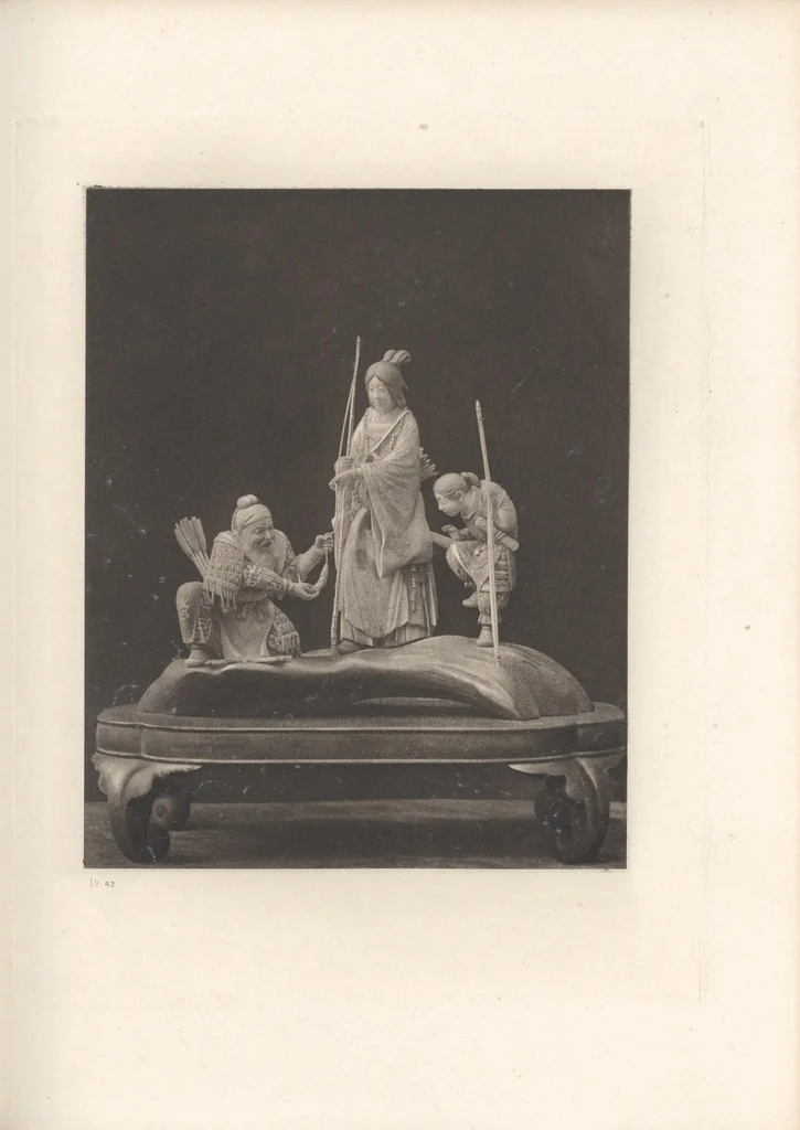 An illustration from A Japanese collection ..., 1898, leaf 445