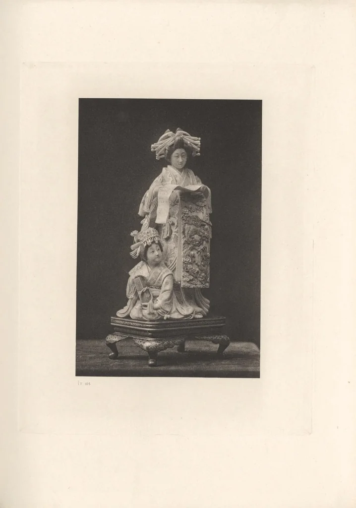 An illustration from A Japanese collection ..., 1898, leaf 465