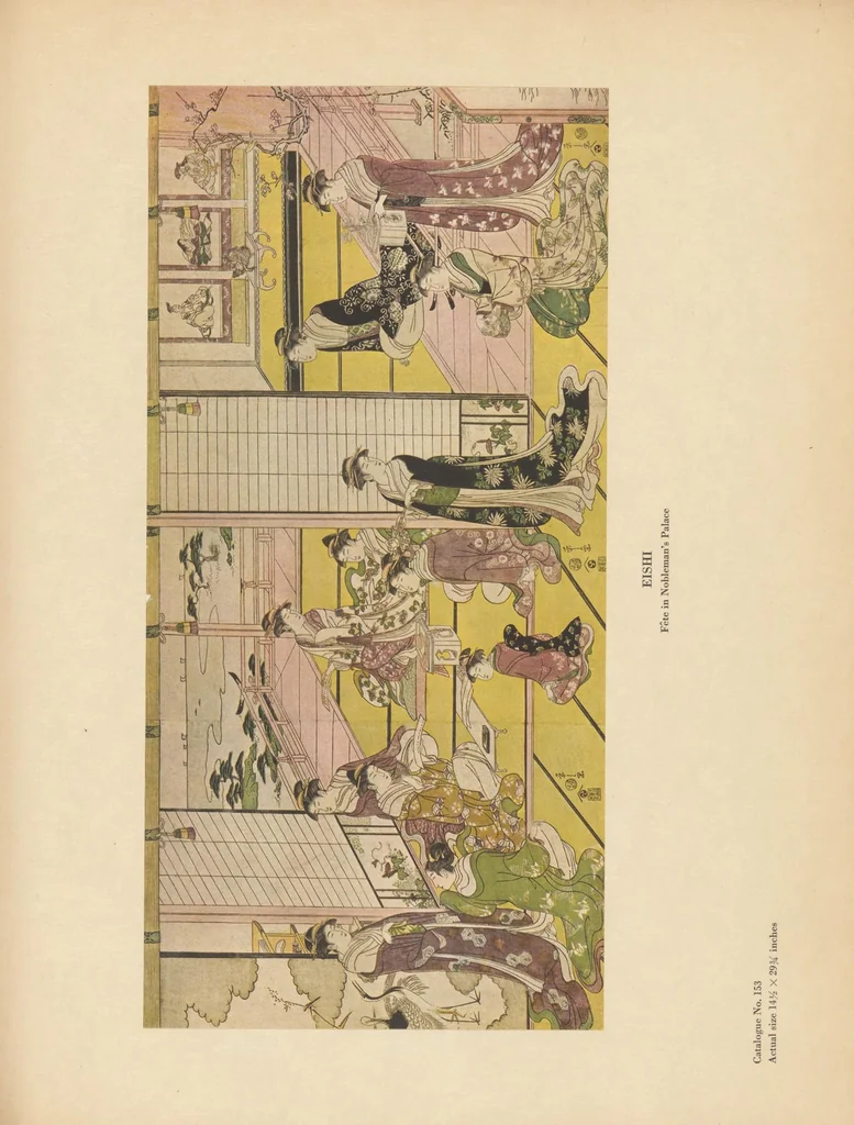 An illustration from Japanese colour-prints and their designers, 1913, leaf 93