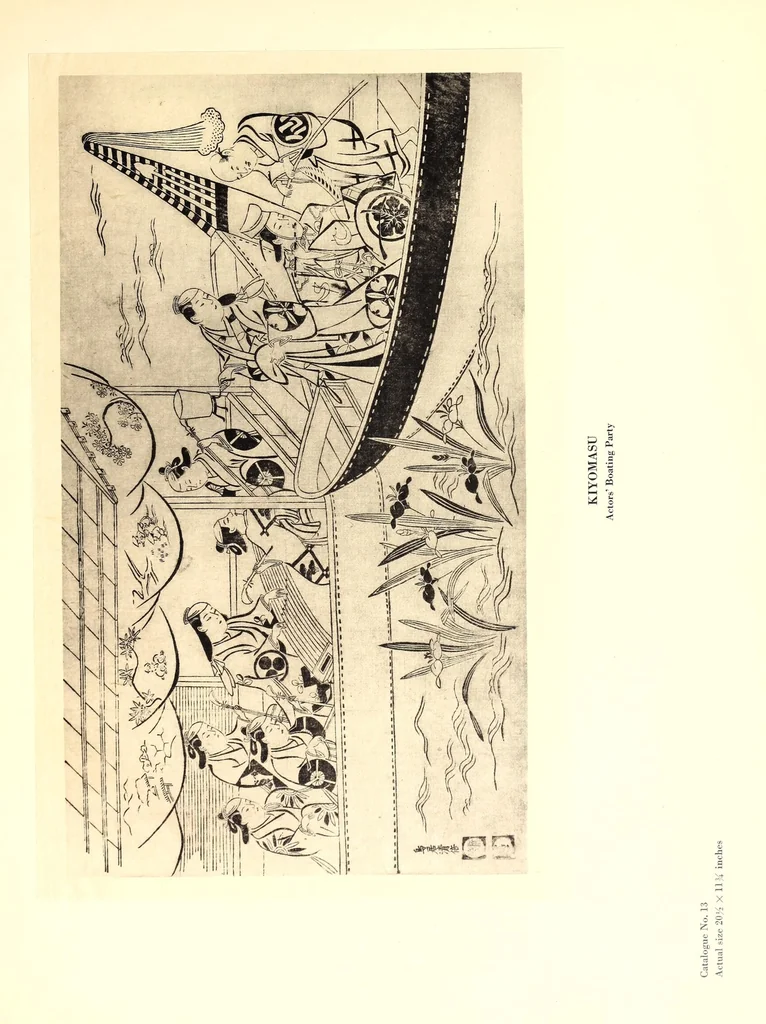An illustration from Japanese colour prints and their designers, 1913, leaf 21