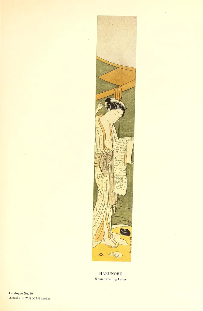An illustration from Japanese colour prints and their designers, 1913, leaf 53