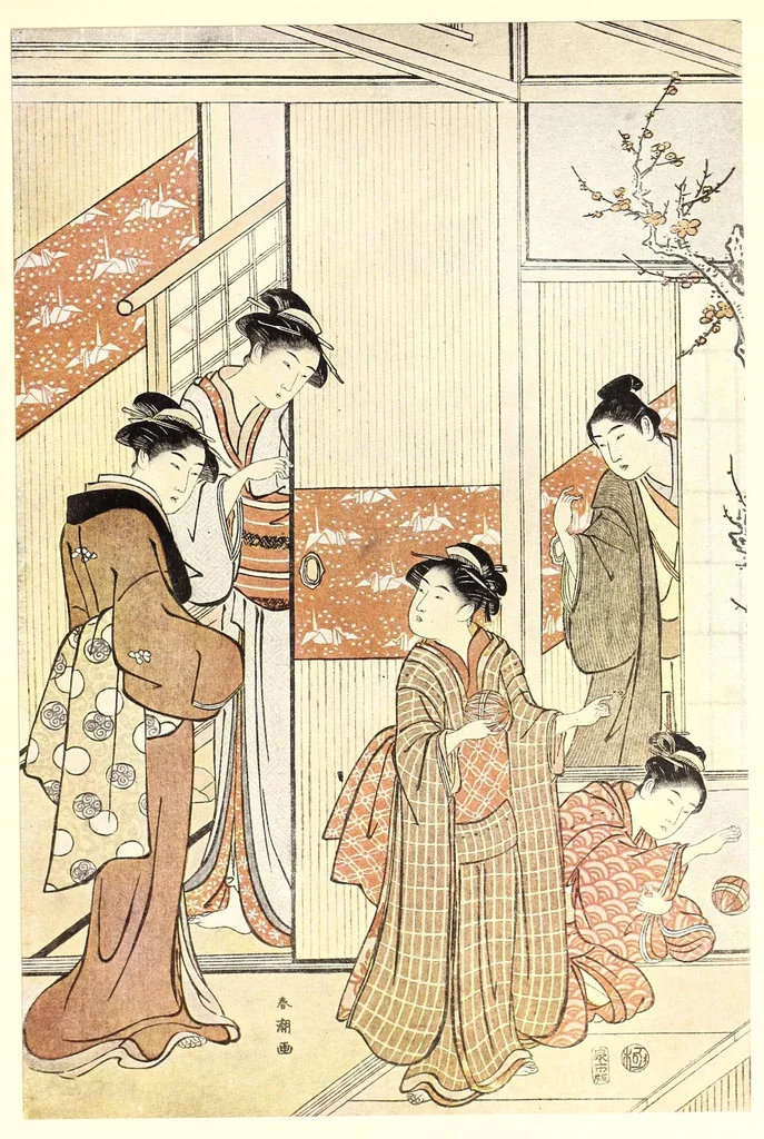 An illustration from Japanese colour prints and their designers, 1913, leaf 81