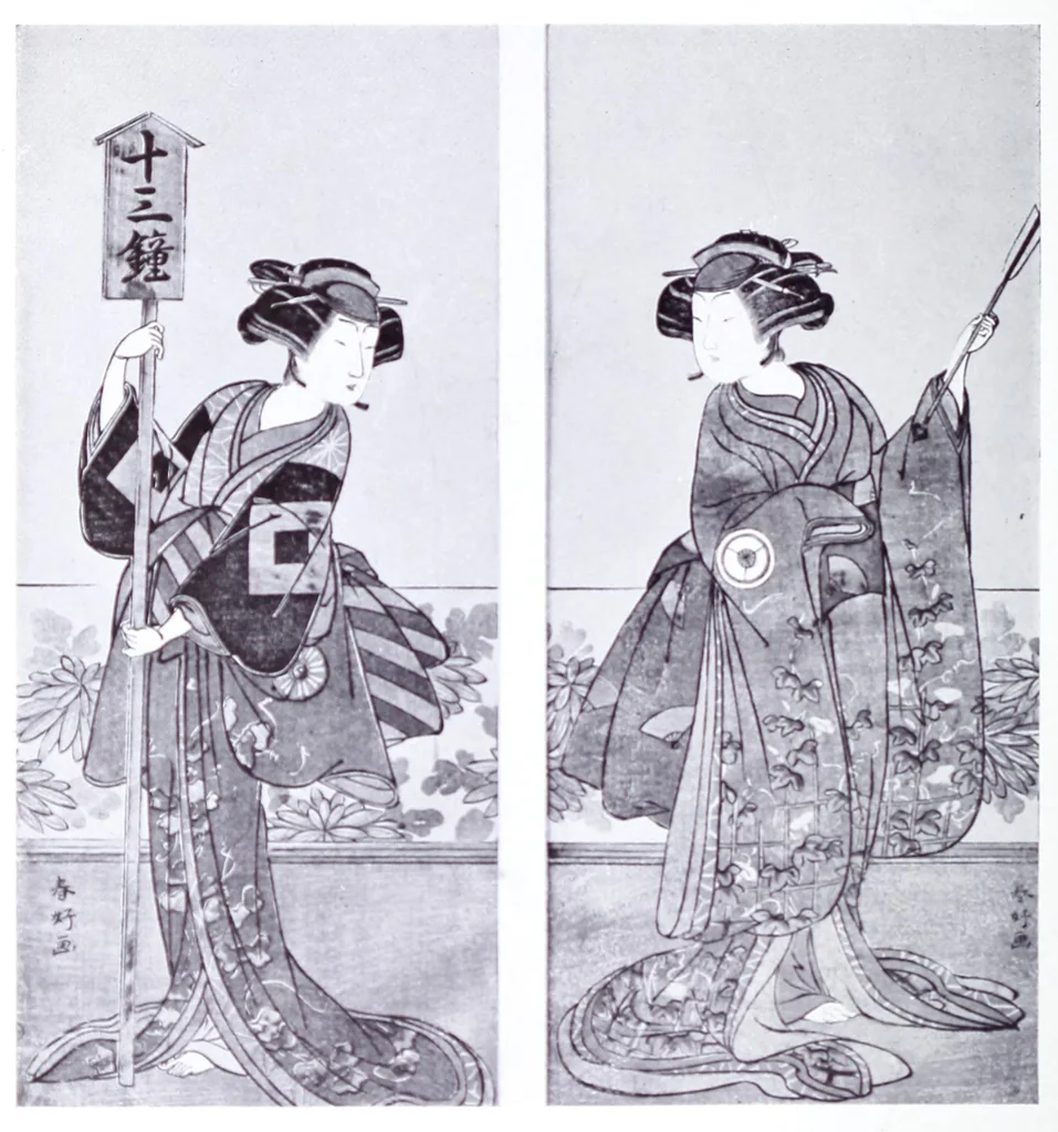 An illustration from Japanese colour prints, 1910, leaf 220