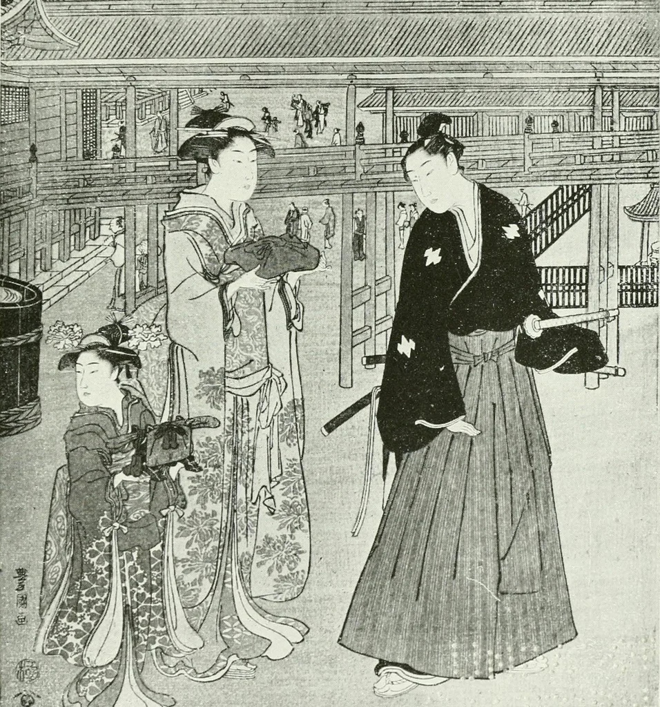 An illustration from Japanese colour prints, 1920, leaf 30