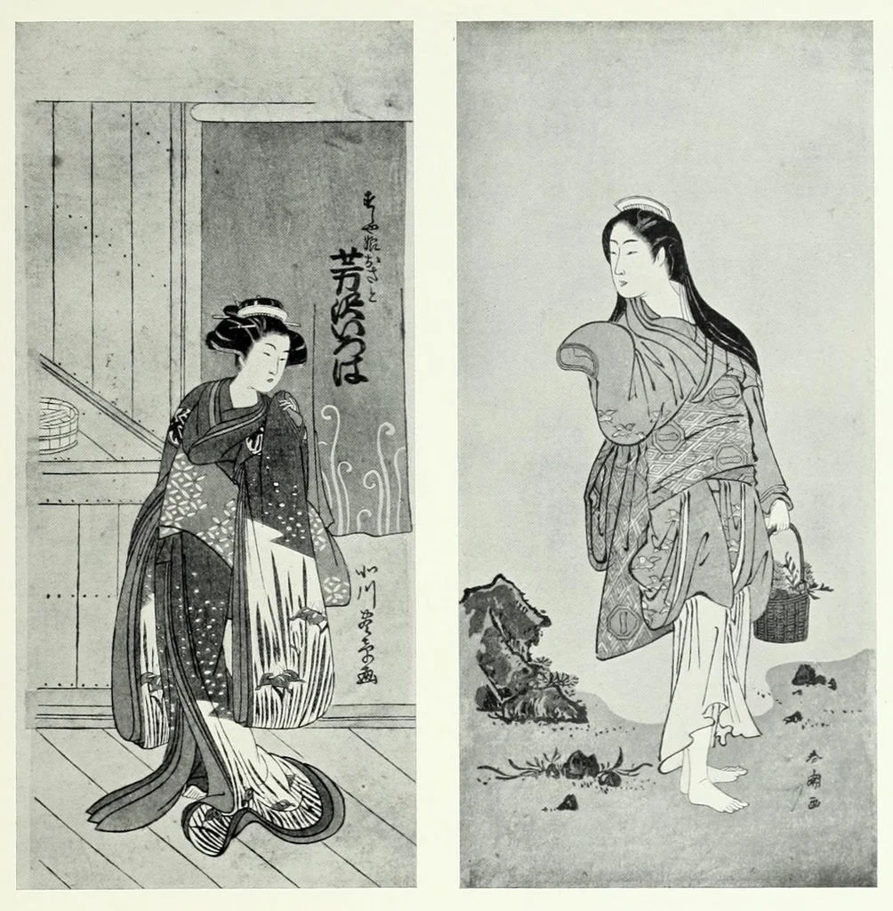 An illustration from Japanese colour prints, 1923, leaf 357