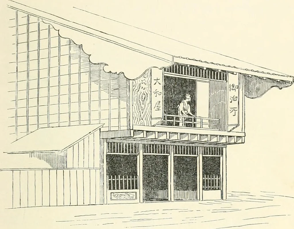 An illustration from Japanese homes and their surroundings, 1895, leaf 106