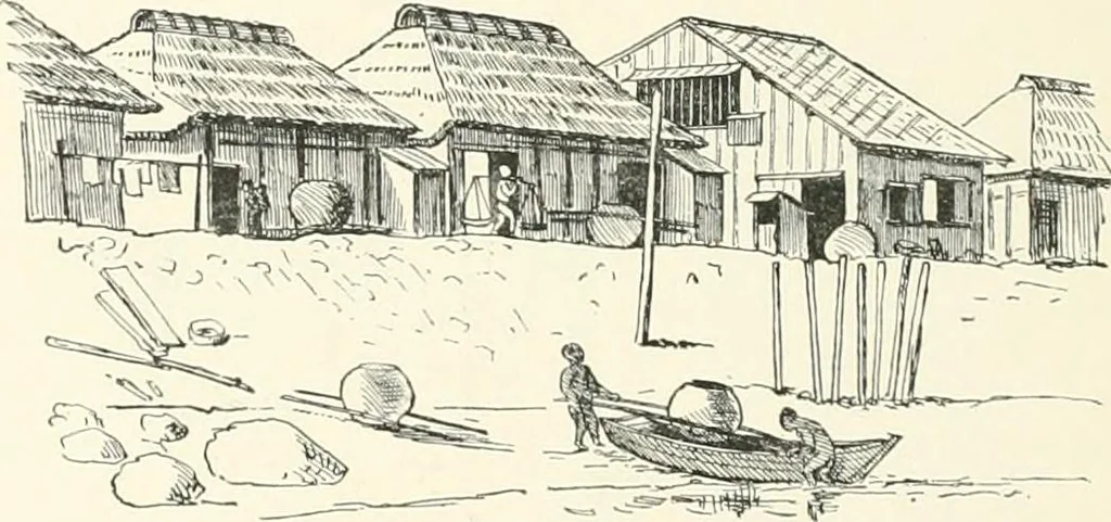 An illustration from Japanese homes and their surroundings, 1895, leaf 109