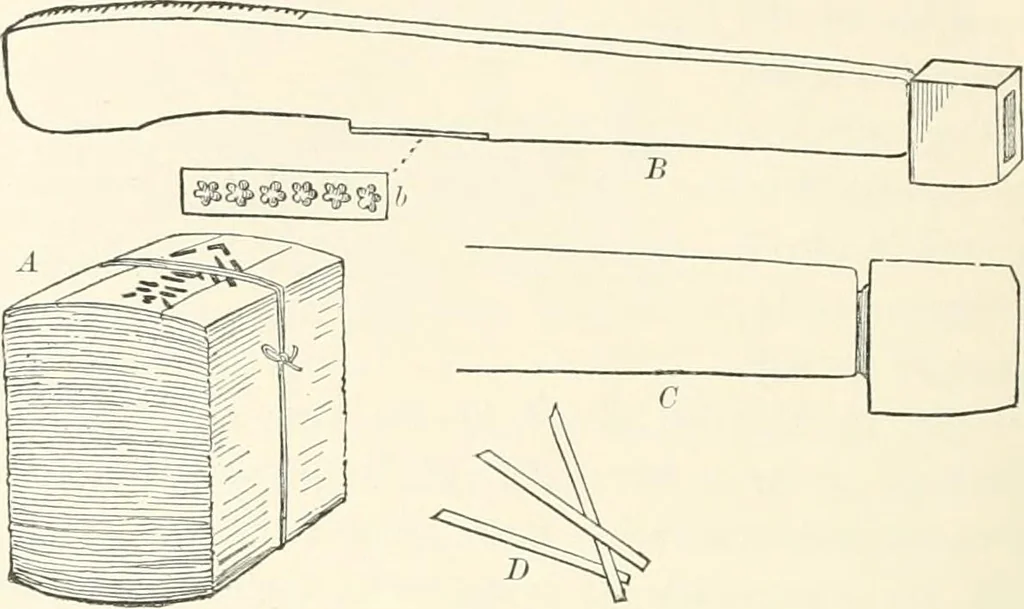 An illustration from Japanese homes and their surroundings, 1895, leaf 115