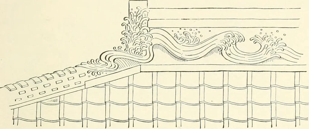 An illustration from Japanese homes and their surroundings, 1895, leaf 120