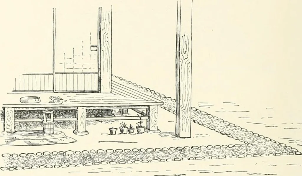 An illustration from Japanese homes and their surroundings, 1895, leaf 141
