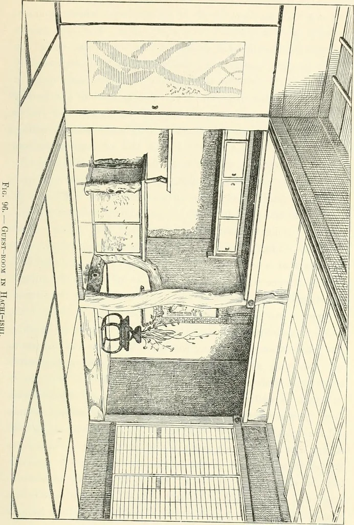 An illustration from Japanese homes and their surroundings, 1895, leaf 144